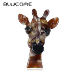 Big Giraffe Brooch Women Unisex Animal Party Casual Pin
