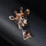 Big Giraffe Brooch Women Unisex Animal Party Casual Pin