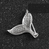 Rhinestone Fishtail Brooches for Women