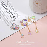 Japanese KT Cat Puppy Chain Brooch All-Match Clothes Accessories