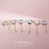 Japanese KT Cat Puppy Chain Brooch All-Match Clothes Accessories