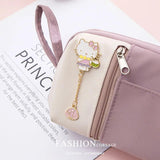 Japanese KT Cat Puppy Chain Brooch All-Match Clothes Accessories