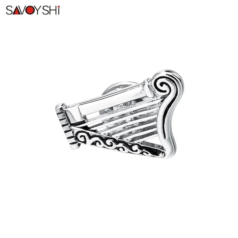 Musical Instruments Brooches For Men Badges Suit Brooch Pins Collar Decorated