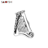 Musical Instruments Brooches For Men Badges Suit Brooch Pins Collar Decorated