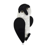 Resin Owl Brooches Acetate Fiber Animal Bird Brooch Pin Acrylic Jewelry