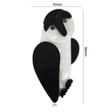 Resin Owl Brooches Acetate Fiber Animal Bird Brooch Pin Acrylic Jewelry