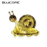 Vivid Snail Brooch Arcylic Insect Safety Pins