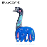 Ostrich Shape Acrylic Brooch for Women