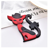 Colorful Fox Brooch for Women Men Party Scarf Suit Pin