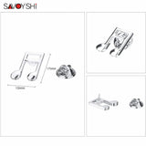 Silver Music Note Brooches For Men Badges Shirt Brooch