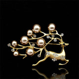 High Boxed Butterfly Flamingo Brooch For Women Lady Clothes