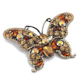Crystal Vintage Butterfly Bee Brooches for Women
