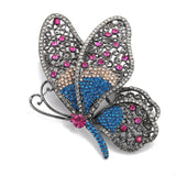 Crystal Vintage Butterfly Bee Brooches for Women