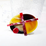 Geometric Acrylic Brooch Pin for Coat Suit Bag
