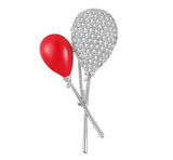 Red Balloons Enamel Pin Brooch