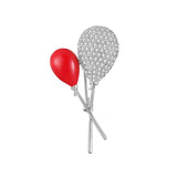 Red Balloons Enamel Pin Brooch