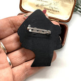Female Head Brooch Decorate Jewelry Lapel Pins for Banquet
