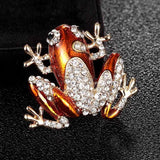 Enamel Frog Pin Brooches for Kids Christmas