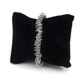 Vintage Stainless Steel Stretch Bracelet Bangles for Women