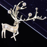 Ins Tide Personality Deer Brooch Female Suit Sweater Pin