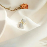Korea Style Brooches Neckline Small Collar Button