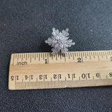Pearl Brooch Pin for Women Girls CZ Dress Coat Accessories