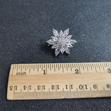 Pearl Brooch Pin for Women Girls CZ Dress Coat Accessories