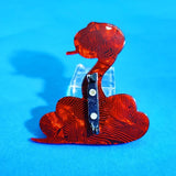 Green Snake Brooch Acrylic Animal Brooch for Women Men Children