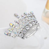 Rhinestone Bridal Brooch Wedding Pin for Party Clothes