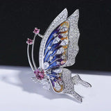 Wind Dripping Oil Smart Butterfly Corsage Mini Brooch