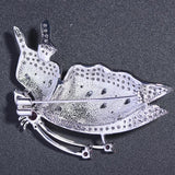 Wind Dripping Oil Smart Butterfly Corsage Mini Brooch
