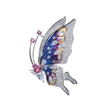 Wind Dripping Oil Smart Butterfly Corsage Mini Brooch