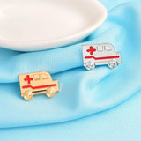 Ambulance Badges Enamel Pins Wedding Brooches