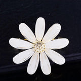 Korea Glazed Flower Brooch Creative Temperament Flower Pin Suit Dress Corsage