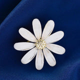 Korea Glazed Flower Brooch Creative Temperament Flower Pin Suit Dress Corsage