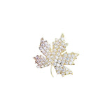 Maple Leaf Small Collar Pin Men's Brooch Suit Collar Accessories