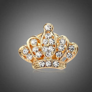 Rhinestone Anchor Brooch Pin for Women Winter Coat Cap