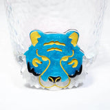Acrylic Tiger Head Shape Brooch for Women Kids Coat Suit Scarf Hat Pins Jewelry
