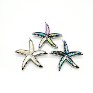 Shell Brooches Alloy Brooch Pin Jewelry Accessories Starfish Shape