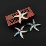 Shell Brooches Alloy Brooch Pin Jewelry Accessories Starfish Shape