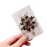 Vintage Palace Style Brooch Baroque Retro Pearl Matte Brooches