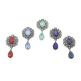 10Pcs Rhinestone Flat Brooch, Wedding Party Decoration