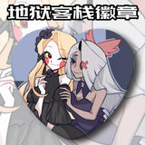 HazbinHotel Anime Badges Pins Cartoon Alastor Women Brooch