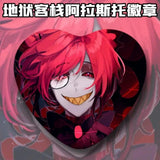HazbinHotel Anime Badges Pins Cartoon Alastor Women Brooch