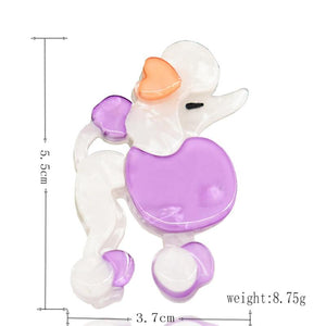 Acrylic Dog Corsage Pins for Women Children