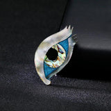 Evil Eye Brooch Shell Jewelry Gift Accessories