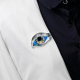 Evil Eye Brooch Shell Jewelry Gift Accessories