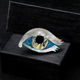 Evil Eye Brooch Shell Jewelry Gift Accessories