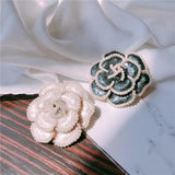High-grade Camellia Flower Brooch for Women