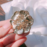 High-grade Camellia Flower Brooch for Women